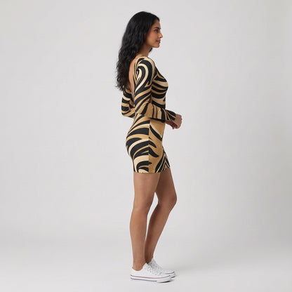 Solei Sccop Back Bodycon Dress (Baz'l Couture)