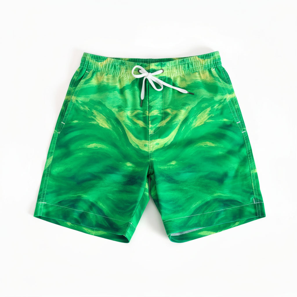 Board Shorts (7" Inseam) –  100% Lightweight Cotton Poplin Water Arc 