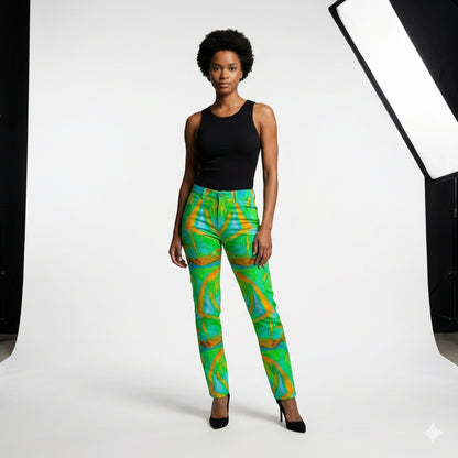 Skinny Jeans Palm Tree Island – Slim Jeans