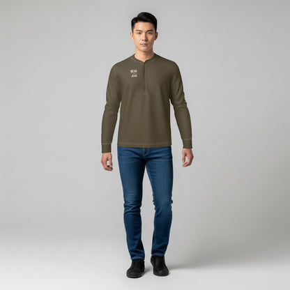 Wellspring Long Sleeve Henley – Source Edition