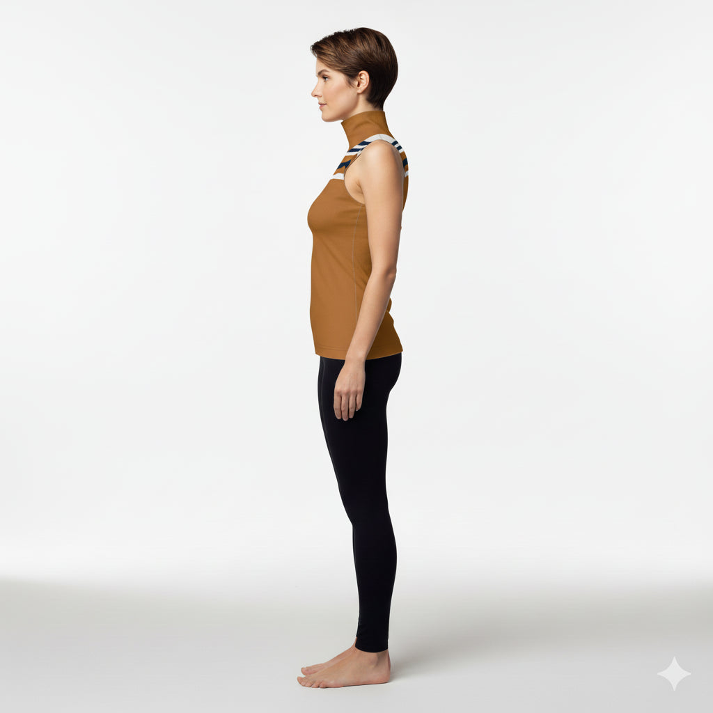 Sleeveless Turtleneck 