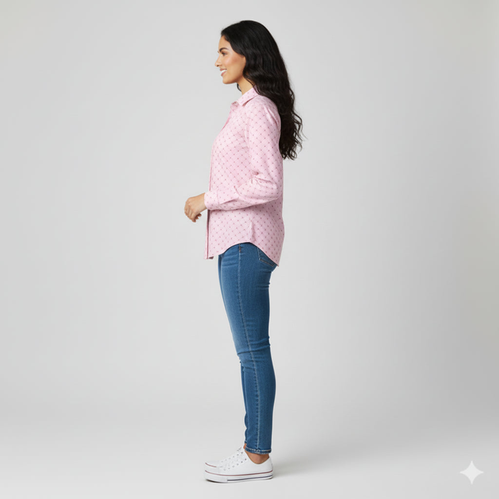 Soft-Structured Linen Button Front Shirt