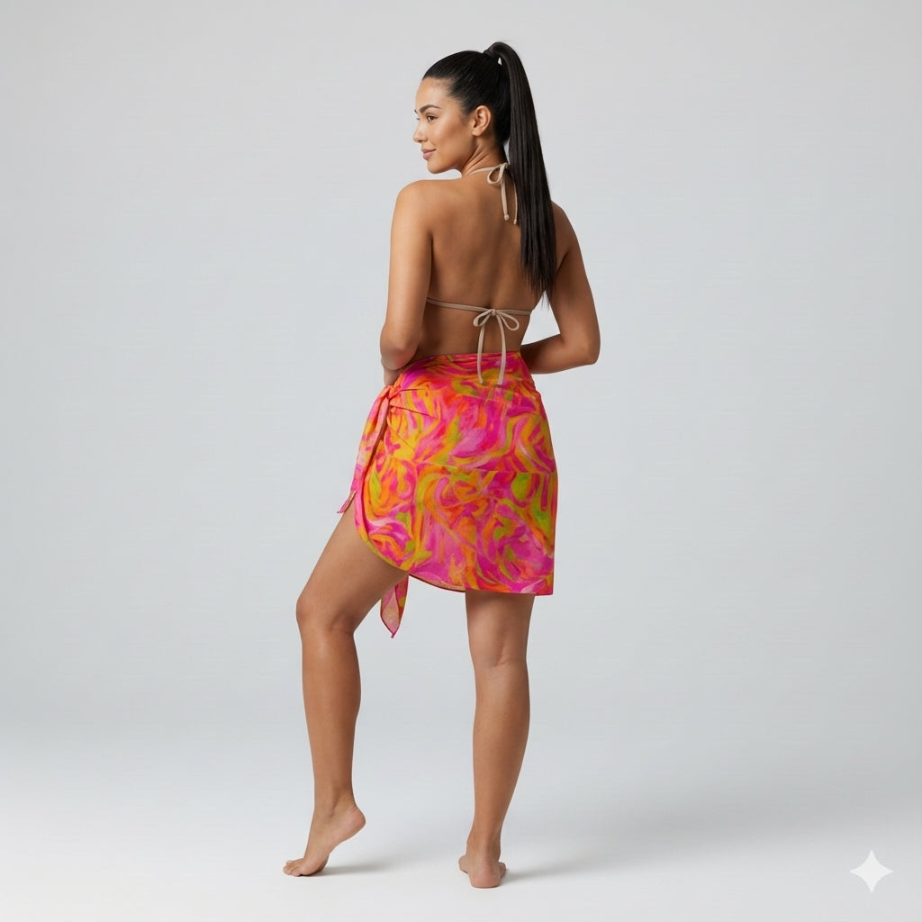 Pink Noodles Mini Sarong