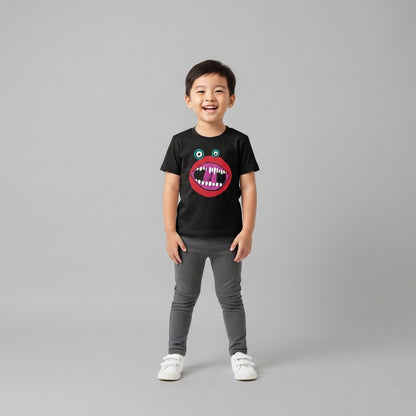 Maine-ish Children's Black Tee