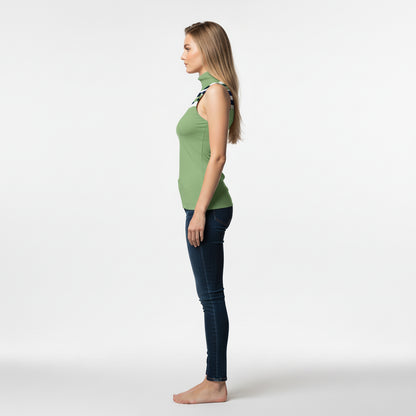 Sleeveless Turtleneck 