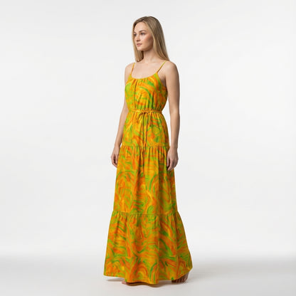 Maxi Dress Fruity Noodles