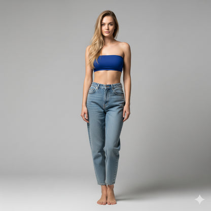 simple top (deep blue)