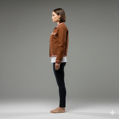 Jean Jacket in Heavy Stretch Cotton Twill