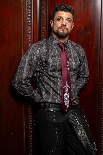 Cathedral Men's Dress Shirt– Visionary Minimalism, Elevated