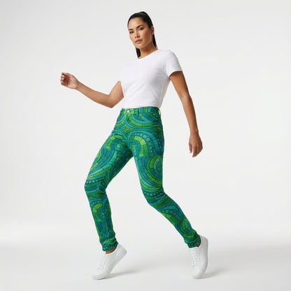 Skinny Jeans Mosaic 8 – Slim Jeans in Heavyweight Stretch Cotton Denim