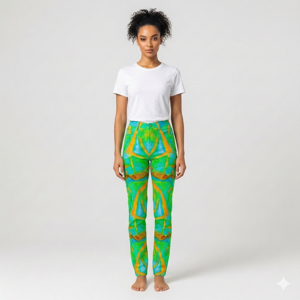 Skinny Jeans Palm Tree Island – Slim Jeans