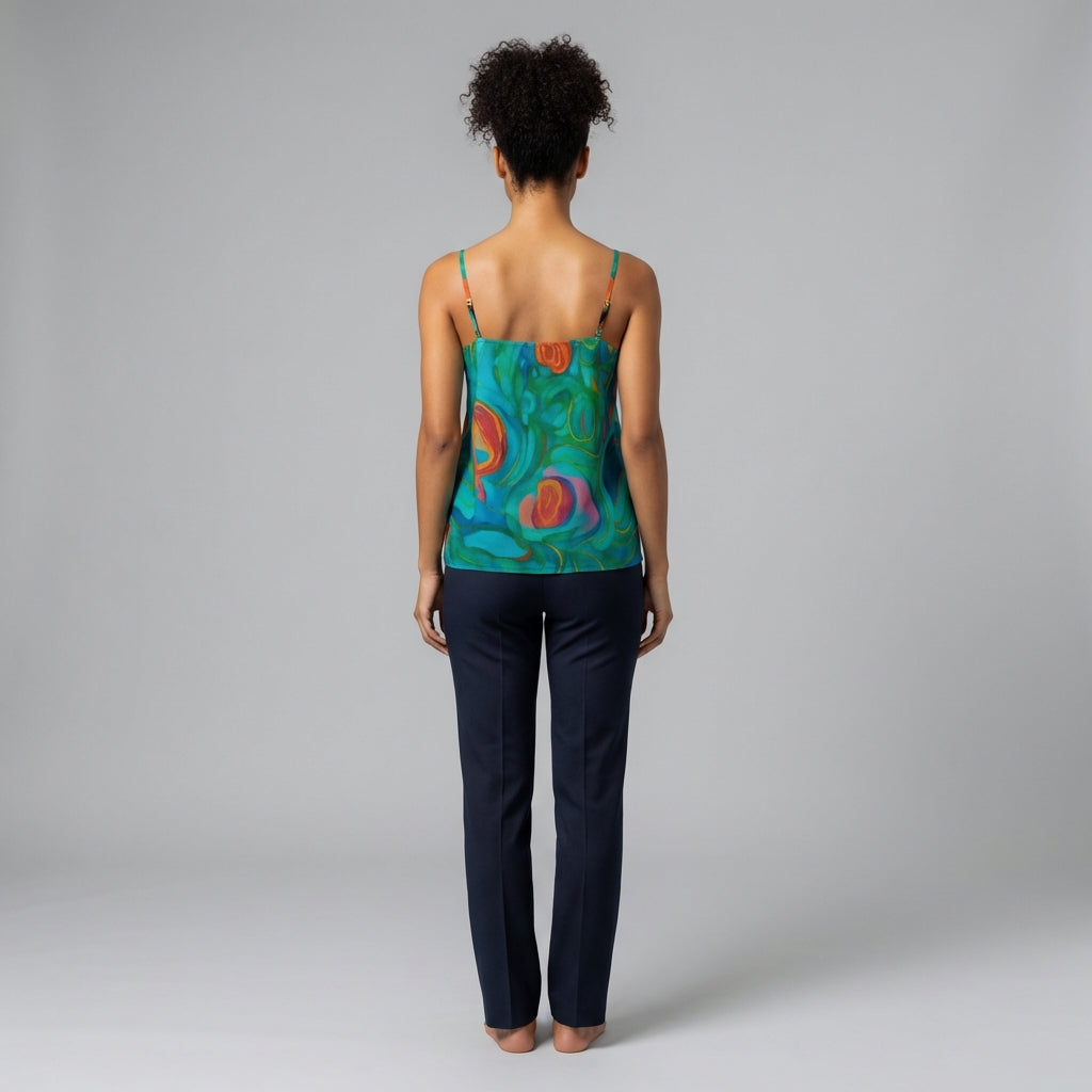 Camisole in Lightweight Organic Cotton Voile