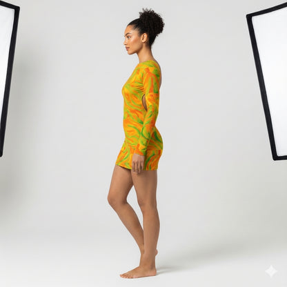 Fruity Noodles Mini Dress