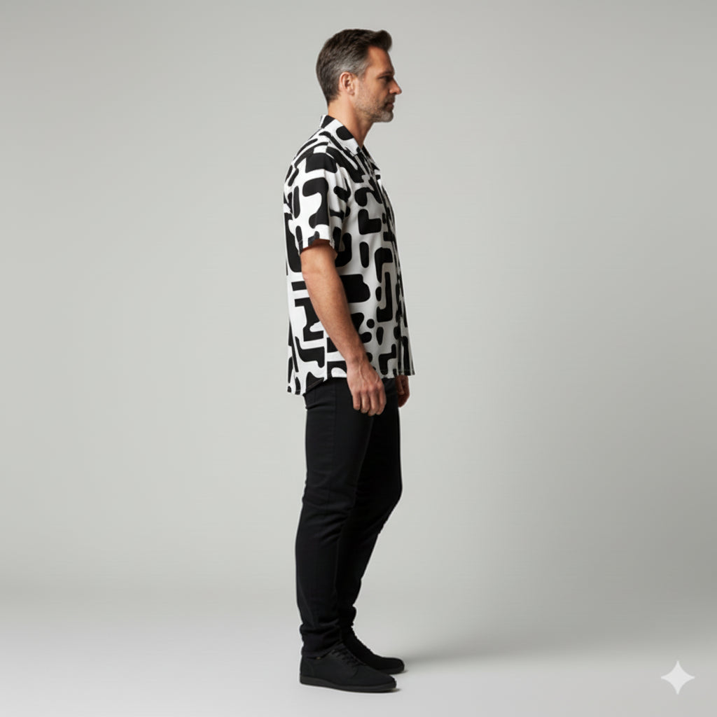 Codex Men's Short Sleeve Button Down