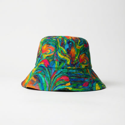 Floppy Bucket Hat Green Jungle