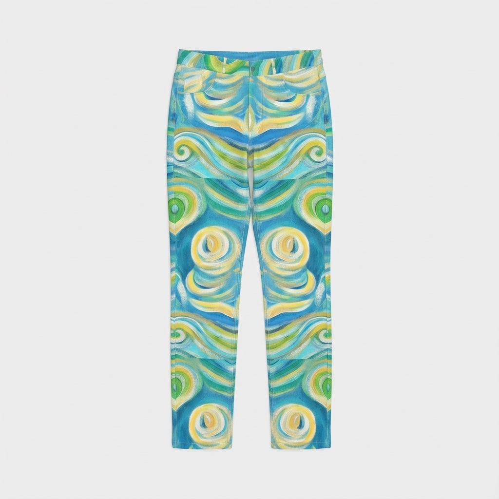 Skinny Jeans Sea Swirls