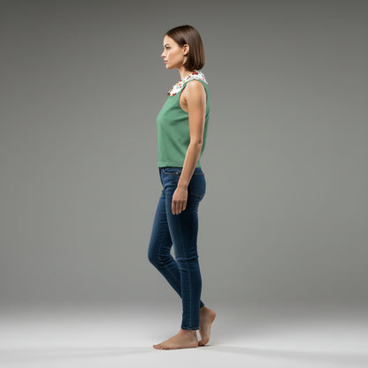 Women's Baby Collar Top