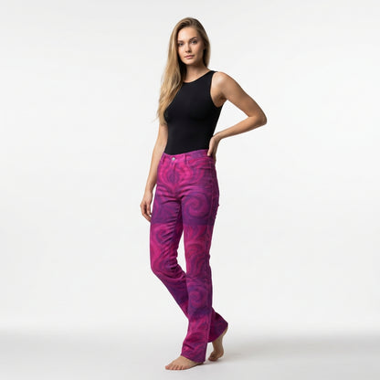 Skinny Jeans Purple Storm