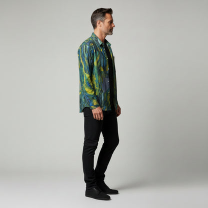 Jean Shirt Blue Jungle Shirt Jacket