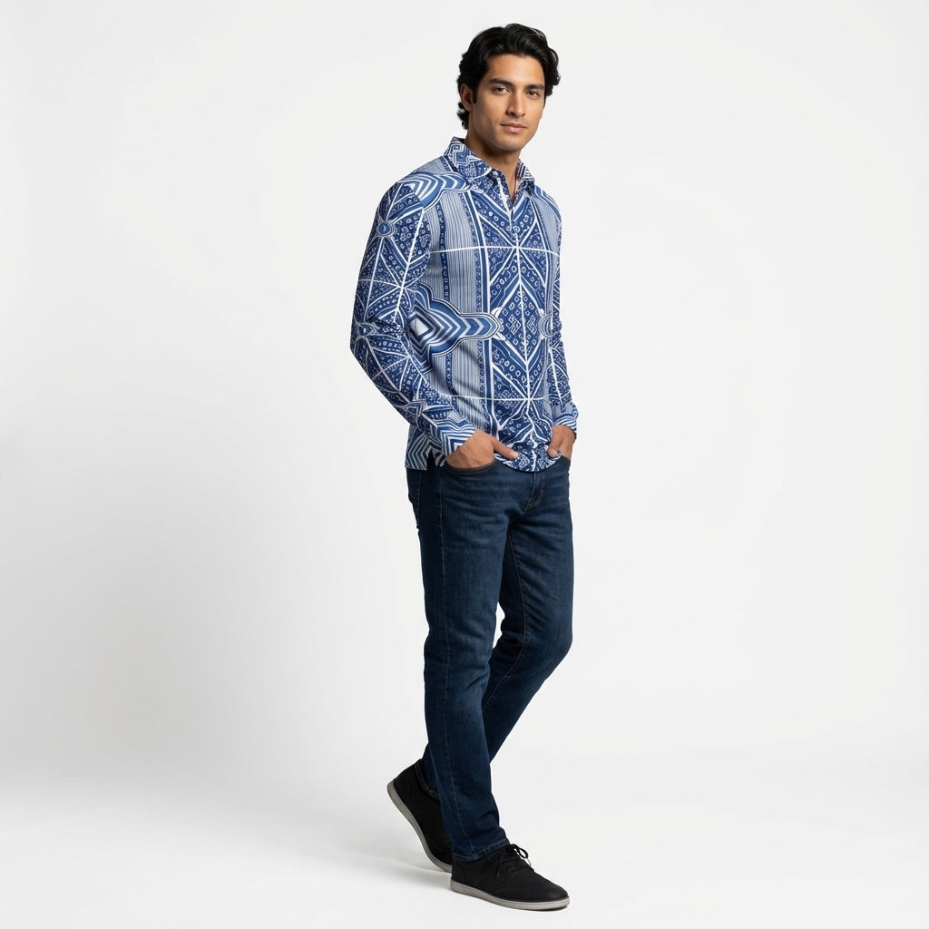 Prism Long Sleeve Rugby Shirt