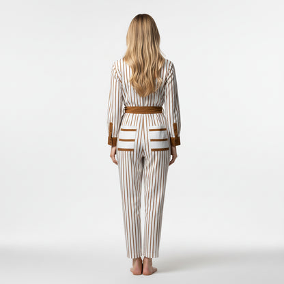 Button Front Jumpsuit