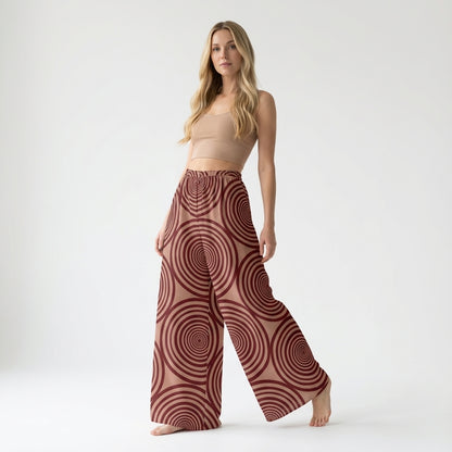 Palazzo Pant with Elastic Waist – Lightweight Linen