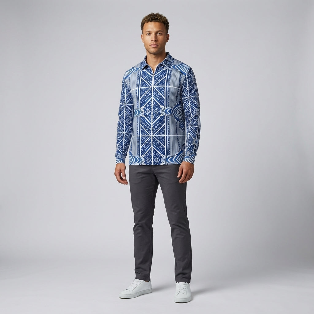 Prism Long Sleeve Rugby Shirt