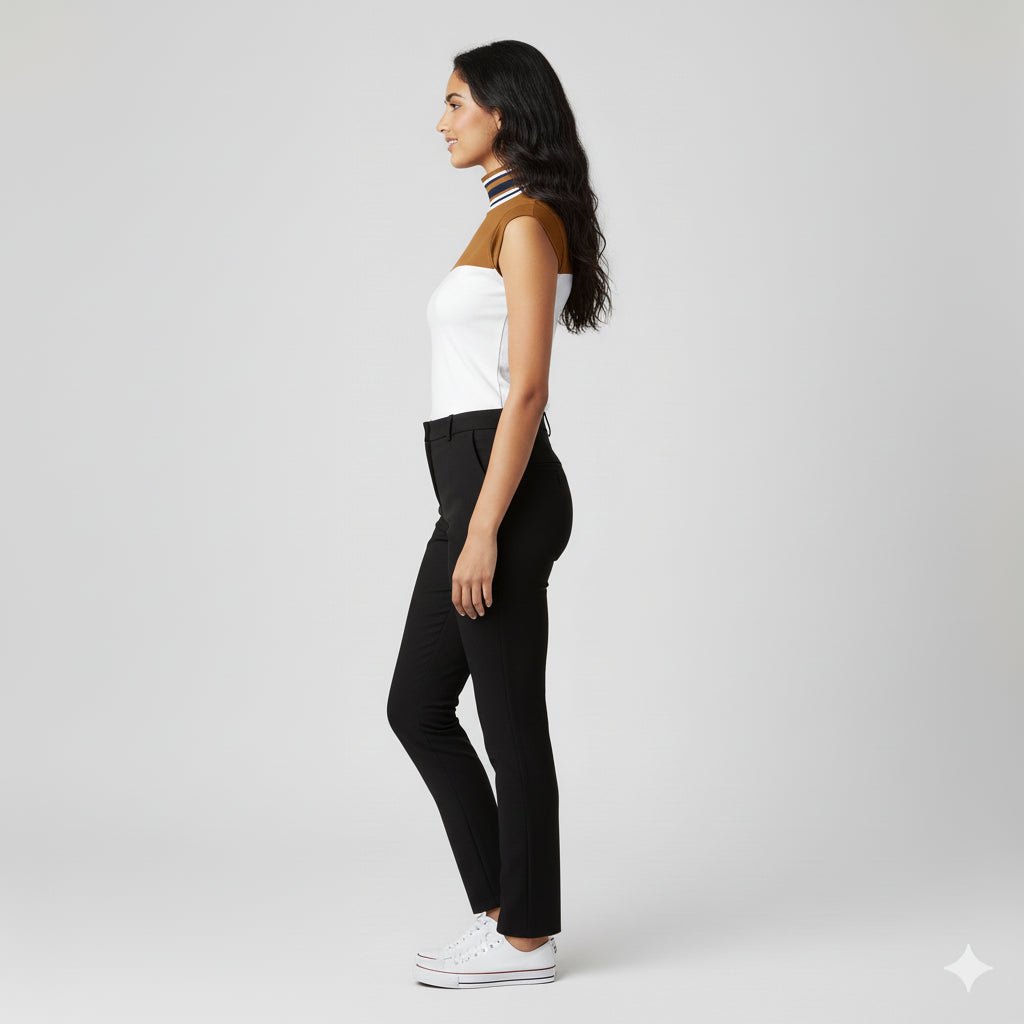Sleeveless Turtleneck 