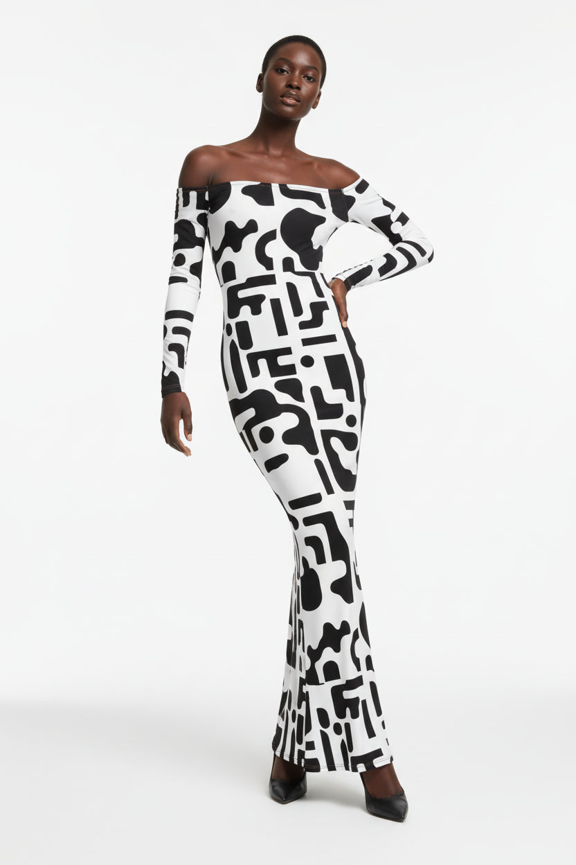 Codex Bodycon Maxi Dress