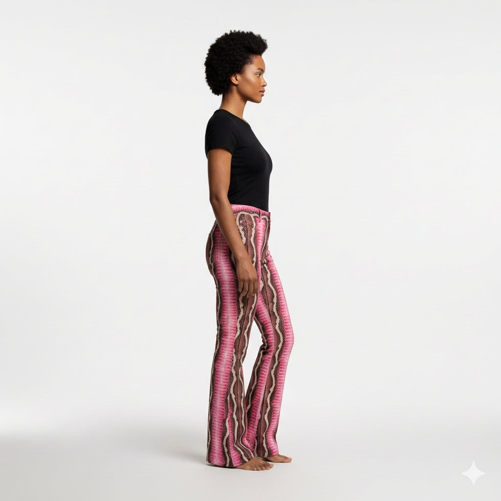 Chi 2 Wild Flare Jeans - Slick Chick