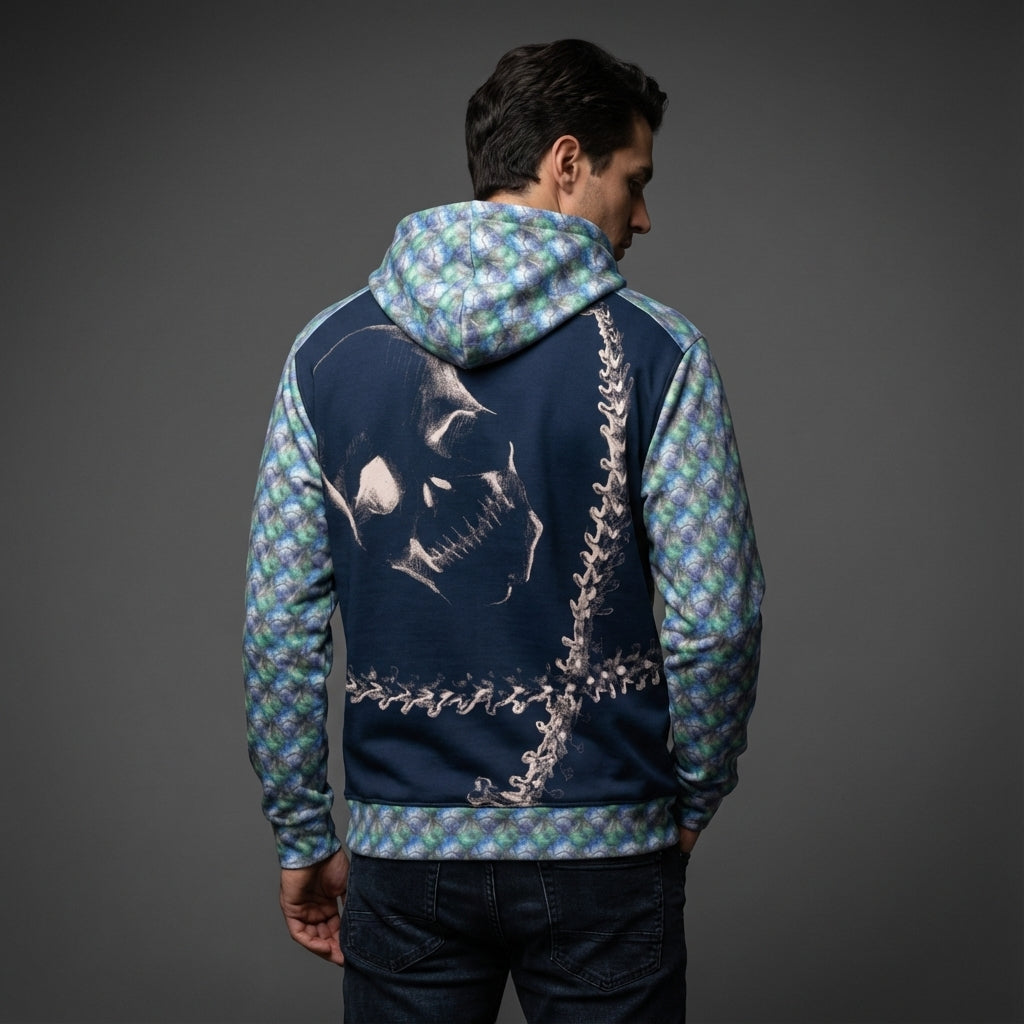 Pirate Hoodie - Basic Hoodie in Heavyweight Stretch Organic Cotton French Terry