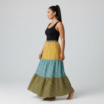 Prairie Skirt in Lightweight Cotton Poplin