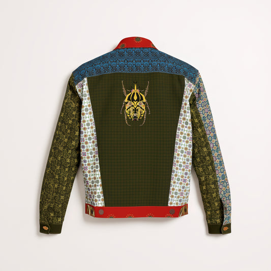 Shoosty Andre Jean Jacket with Lining – Visionary Patchwork Edition