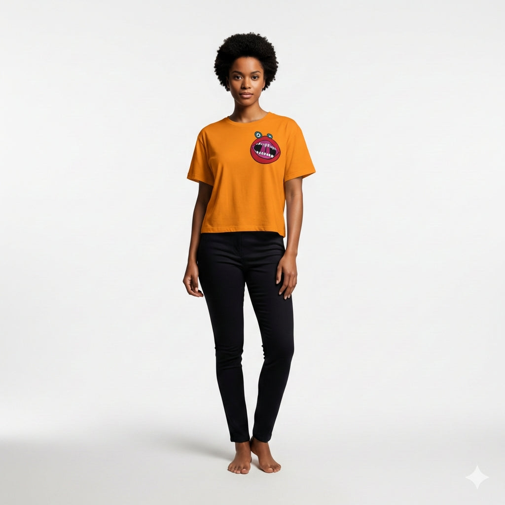 Maine-ish Women's Orange Tee