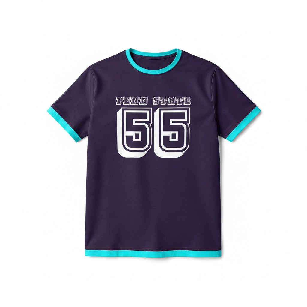 Turquoise Retro T