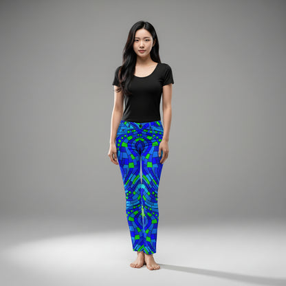 Slim Jeans – Abstract Line Art Print