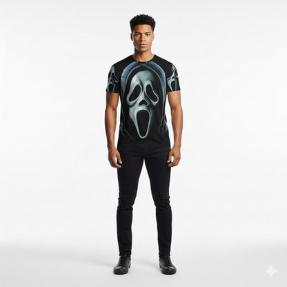 Ghostface Unisex T-Shirt – Botanical Sketch