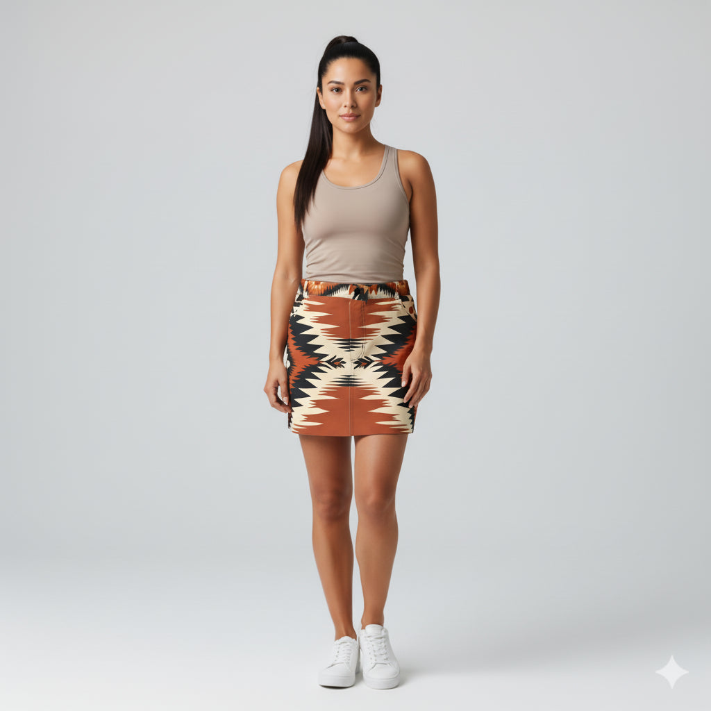 Kai Denim Mini Skirt