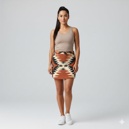 Kai Denim Mini Skirt