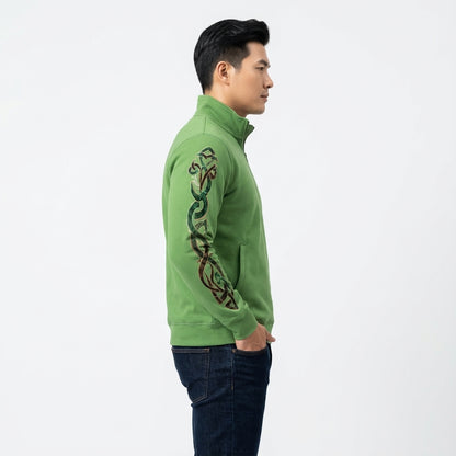 Tailored Quarter-Zip Celtic Sweatshirt