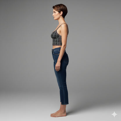 Cathedral Bralette in Bamboo Cotton Jersey