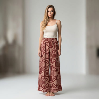 Palazzo Pant with Elastic Waist – Lightweight Linen