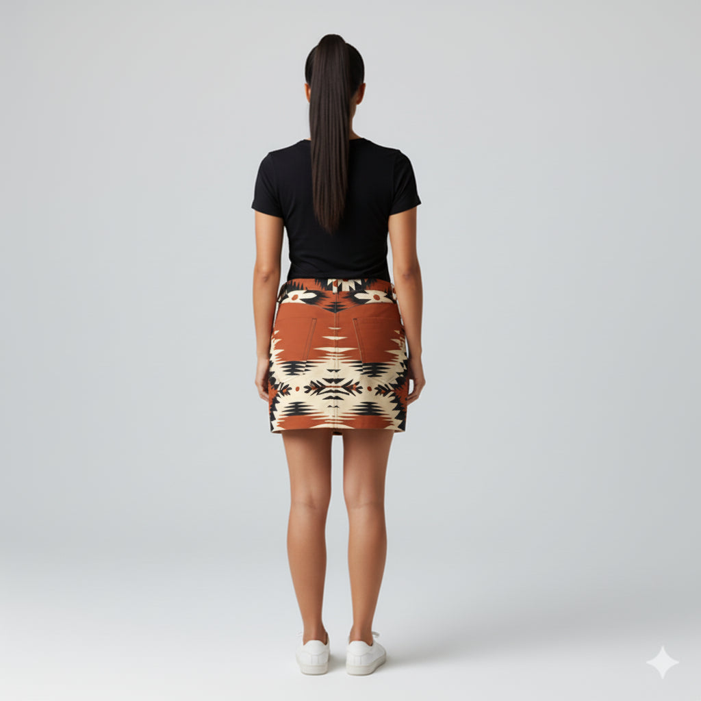 Kai Denim Mini Skirt