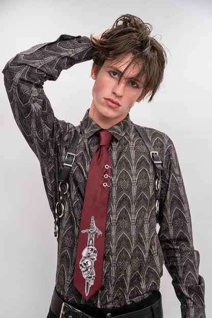 Cathedral Men's Dress Shirt– Visionary Minimalism, Elevated