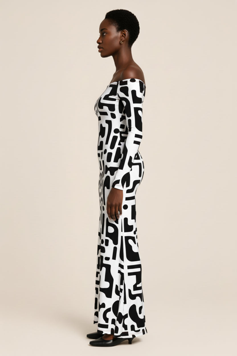 Codex Bodycon Maxi Dress