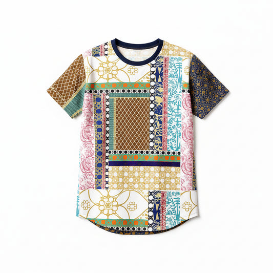 Shoosty 2025 Patterned Framed T-Shirt