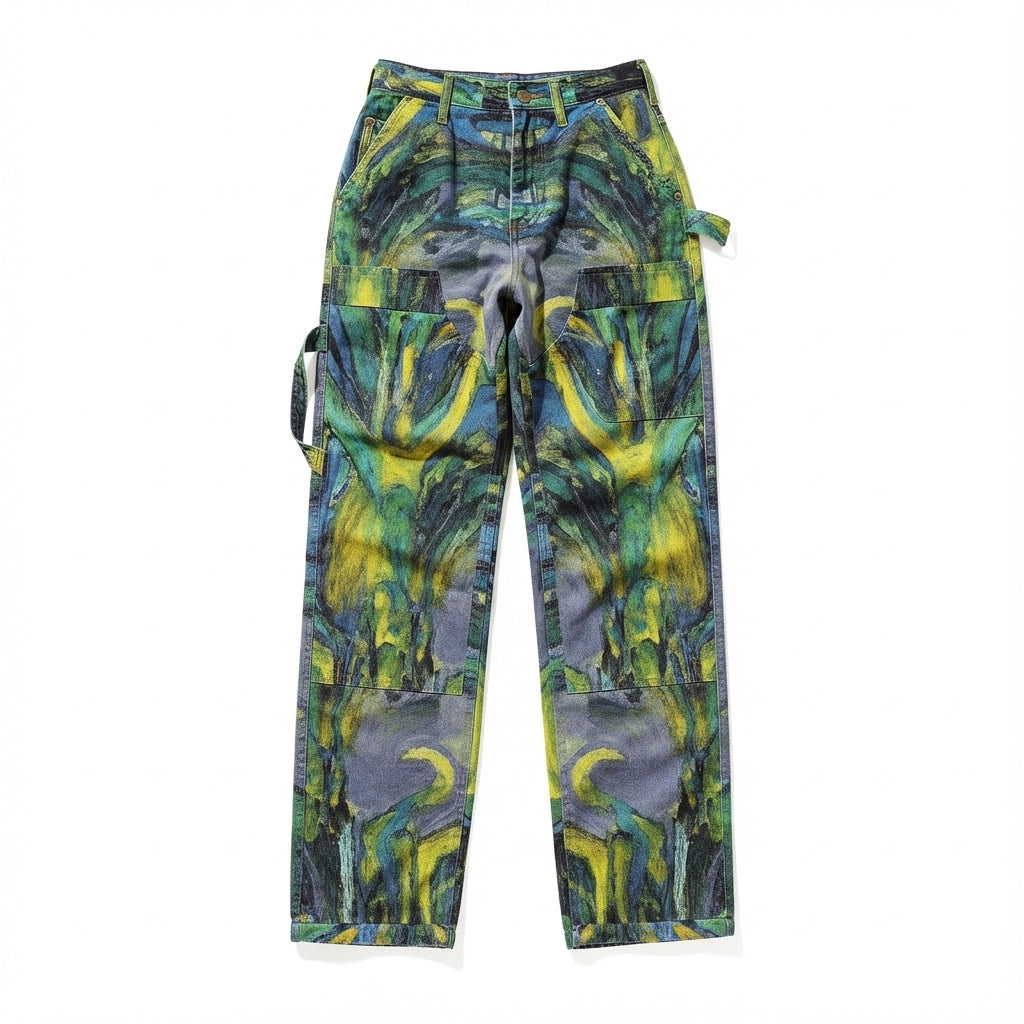 Carpenter Pants Blue Jungle