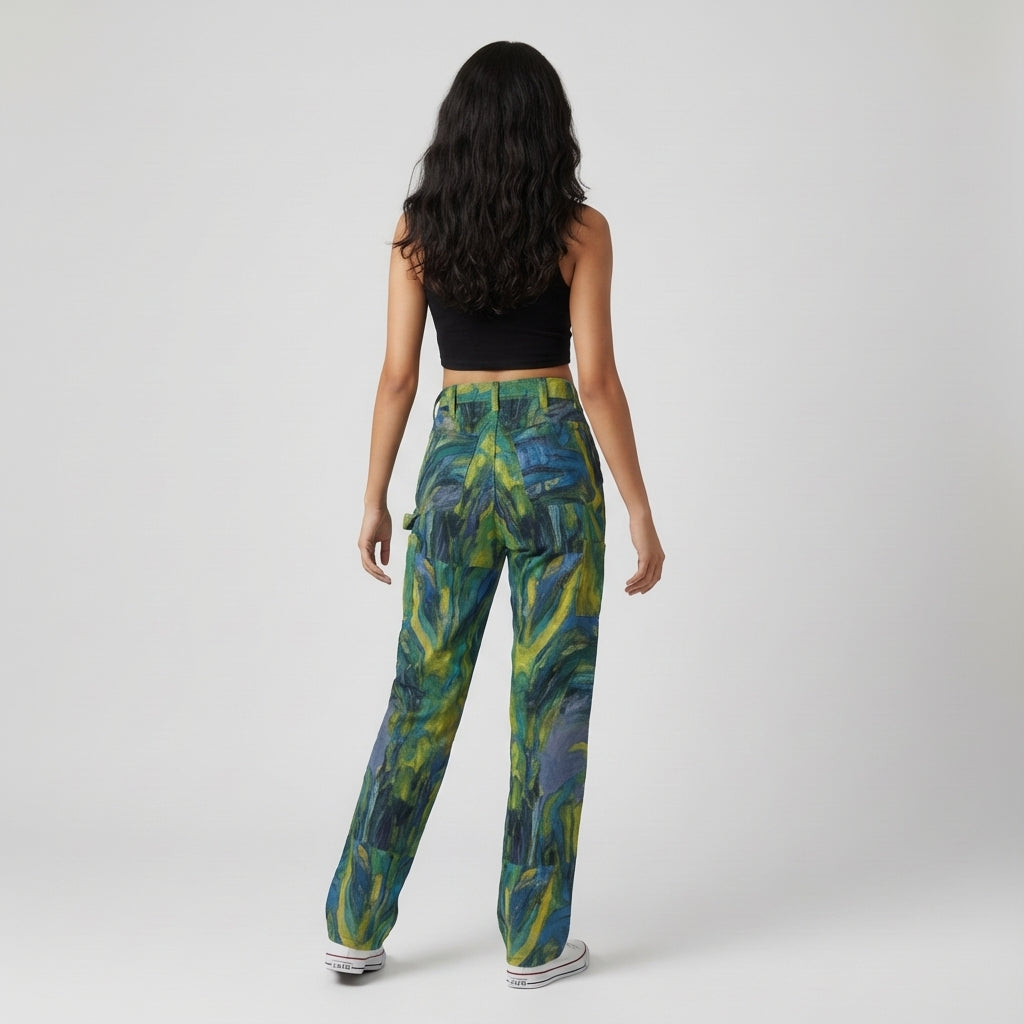 Carpenter Pants Blue Jungle