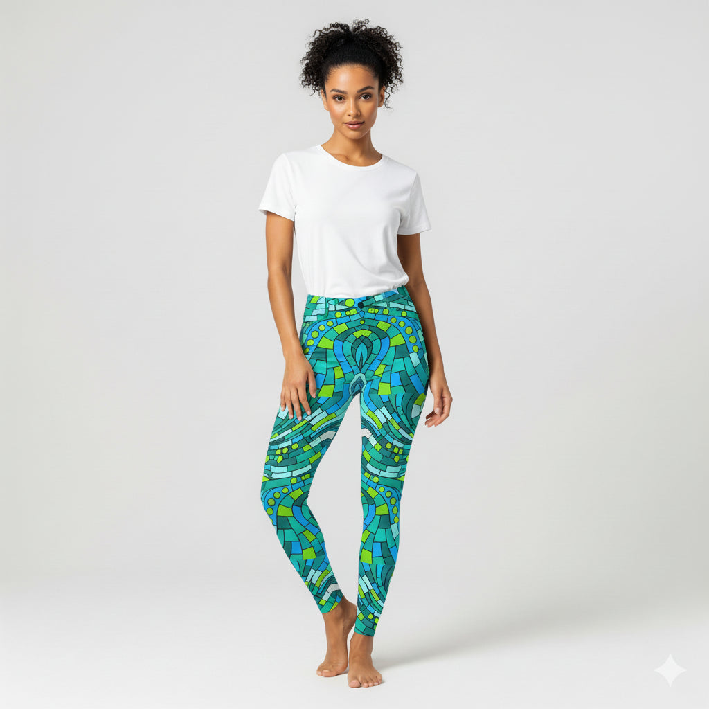 Skinny Jeans Mosaic 9 - Slim Jeans in Heavyweight Stretch Cotton Denim