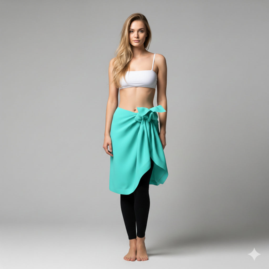 classic cover up (cyan)